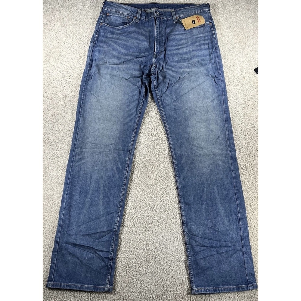 LEVI'S 559 RELAXED STRAIGHT FIT STRETCH MENS JEANS SIZE 40 × 37 RARE FIND NWT